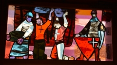 Glasfenster im Rütlihaus