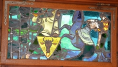 Glasfenster im Rütlihaus