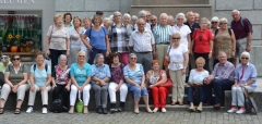 vor dem Tell Denkmal Altdorf