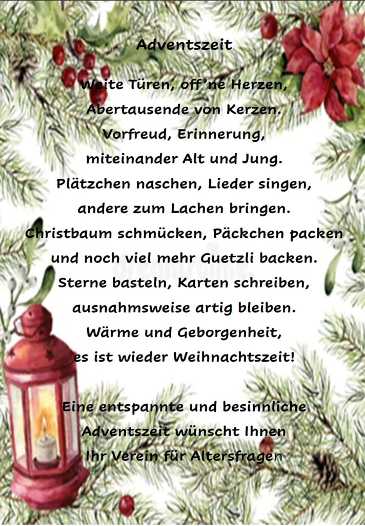 schönes Adventszeit