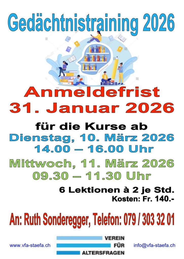 Gedaechtnistraining 2026