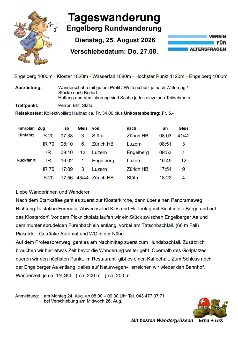 Wanderung Engelberg